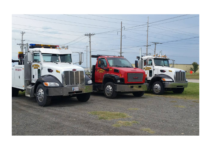 D's Wrecker Service tow trucks